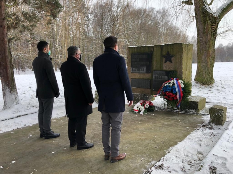 Памятные церемонии в связи с 76-й годовщиной освобождения концентрационного лагеря и лагеря смерти «Аушвиц-Биркенау»